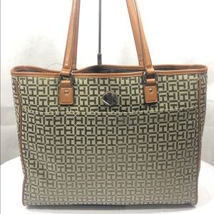 TOMMY HILFIGER, LARGE TOTE PURSE
